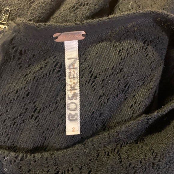 Free People Easy Breezy Black Mini Dress, size 2. - Picture 5 of 5